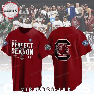 2024 Perfect Season South Carolina Gamecocks Champions Red Jersey