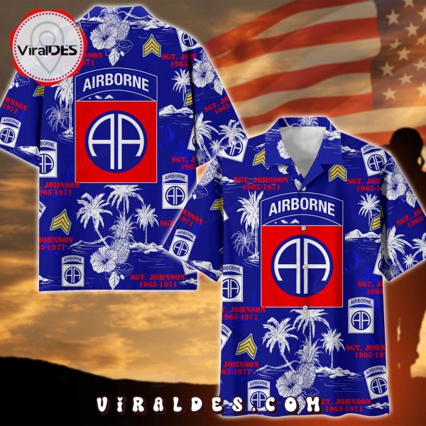 82nd Airborne US Military Gifts Hawaii Shirt