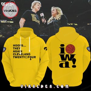 Limited Iowa Hawkeyes Women’s Basketball Yellow Hoodie