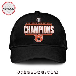Auburn 2024 SEC Men’s Basketball Champions T-Shirt, Cap