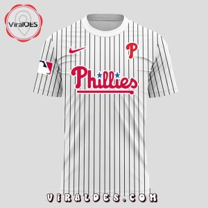 Jay Wright’s Philadelphia Phillies White T-Shirt, Jogger, Cap Limited
