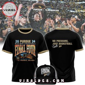 Purdue Boilermakers Men’s Basketball Black T-Shirt, Cap Limited