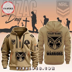 New Zealand Warriors NRL ANZAC Day Fashions Hoodie