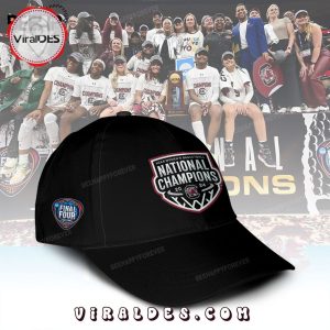 2024 South Carolina Gamecocks National Champions Black Cap