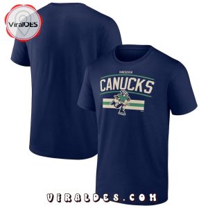 Vancouver Canucks NHL National Hockey League Navy Hoodie