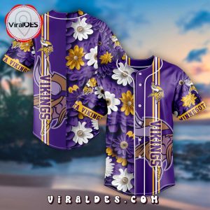 Minnesota Vikings NFL Baseball Jersey Set Trending 2024