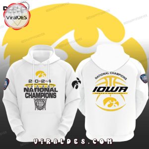 Iowa Hawkeyes Women’s Basketball National Champions White Hoodie