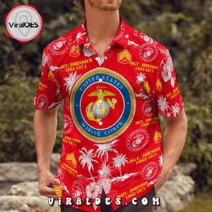 U.S. Marine Corps US Military Gifts Hawaii Shirt