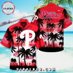 Philadelphia Phillies MLB Coconut Beach Day Hawaiian Shirt
