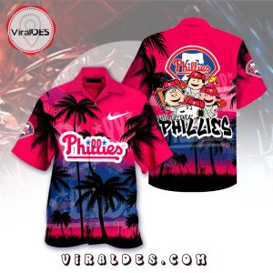 Philadelphia Phillies Mario Coconut Tree Design Hawaiian Shirt