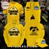 Lisa Bluder 800 Wins-Iowa Hawkeyes Champions Yellow Hoodie