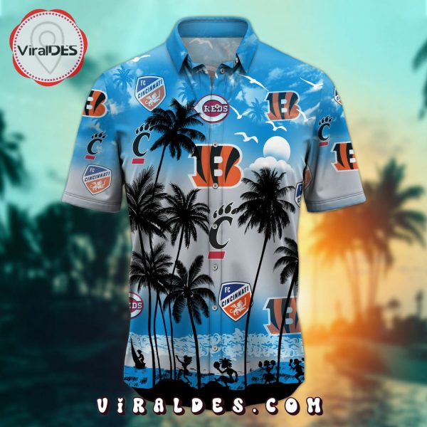 Cincinnati Bengals Beach Coconut Sports Hawaiian Shirt