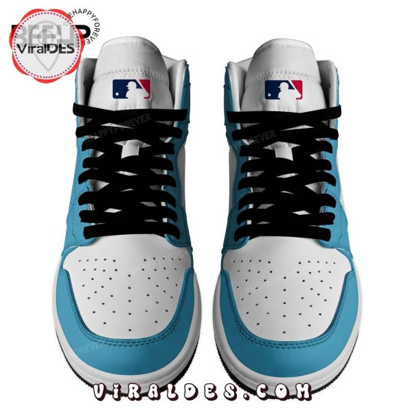 Custom Name MLB Philadelphia Phillies Blue Air Jordan 1 Hightop