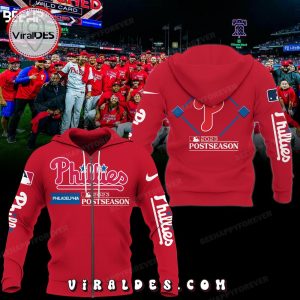 Philadelphia Phillies 2023 Take October Red Hoodie