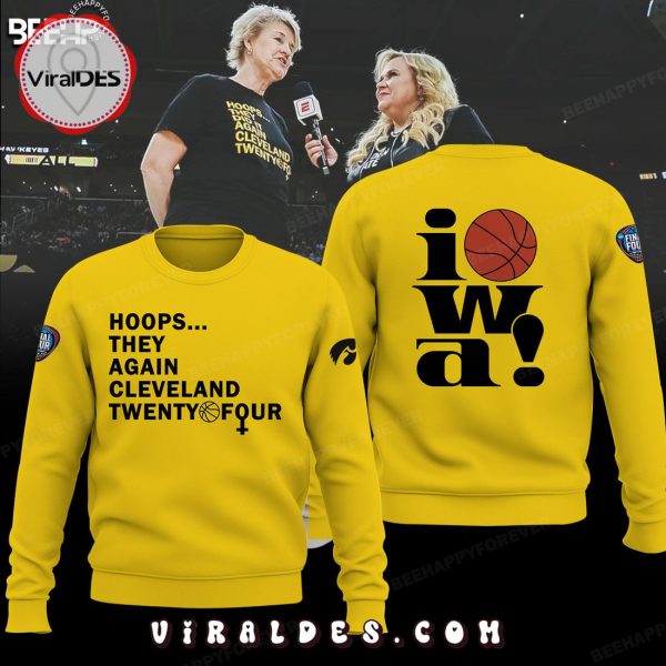 Limited Iowa Hawkeyes Women’s Basketball Yellow Hoodie