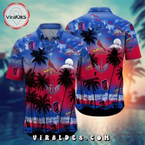 St. Louis Cardinals Sports Coconut Design Hawaiian Shirt