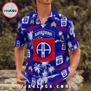 82nd Airborne US Military Gifts Hawaii Shirt
