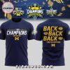 Michigan Wolverines 2024 Football Champions Navy T-Shirt, Jogger, Cap