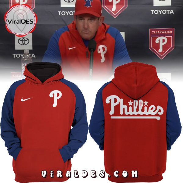 MLB Philadelphia Phillies Coach Rob Thomson Hoodie