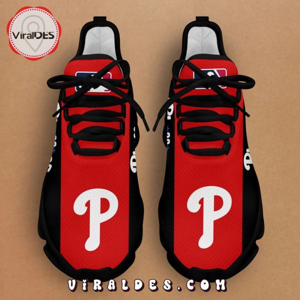 MLB Philadelphia Phillies Special Edition Red Max Soul Shoes