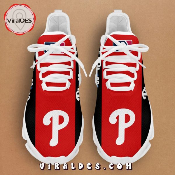 MLB Philadelphia Phillies Special Edition Red Max Soul Shoes