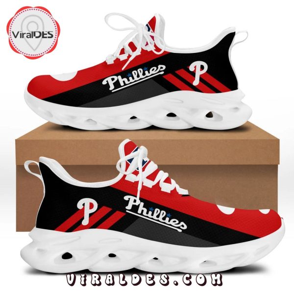 MLB Philadelphia Phillies Special Edition Red Max Soul Shoes