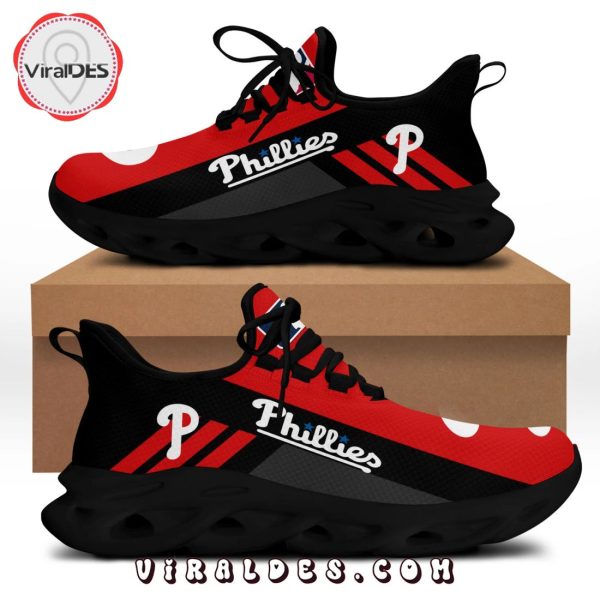 MLB Philadelphia Phillies Special Edition Red Max Soul Shoes