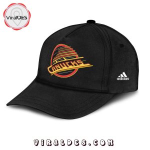 Custom NHL Vancouver Canucks Special Design Black Hoodie, Cap