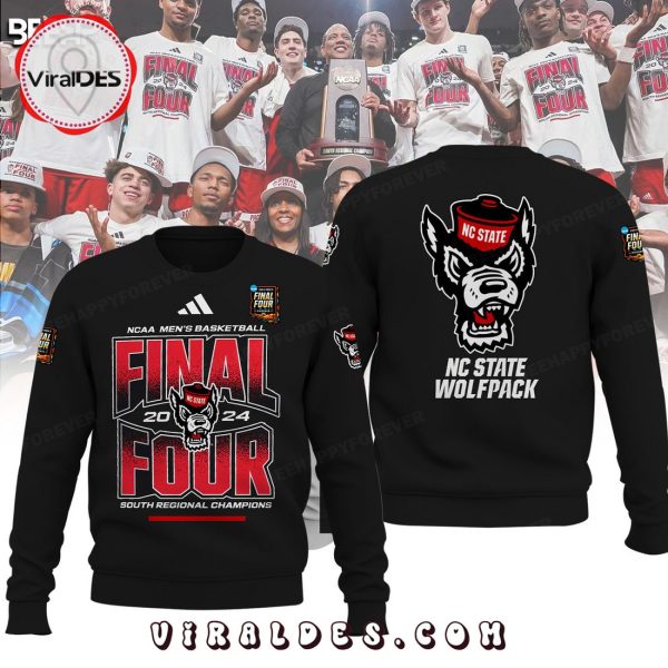 NCAA NC State Wolfpack Tournament March Madness Final Four Black Hoodie