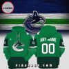 Personalized Vancouver Canucks Black Excellence Night Black Hoodie