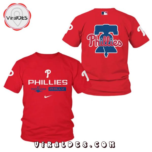Philadelphia Phillies 2022 Postseason Red Hoodie