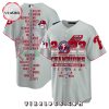 Philadelphia Phillies 2023 NL East Division Champions Cream Baseball Jersey