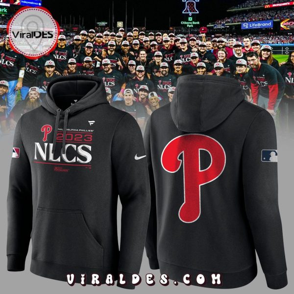 Philadelphia Phillies 2023 NLCS Black Hoodie, Jogger, Cap