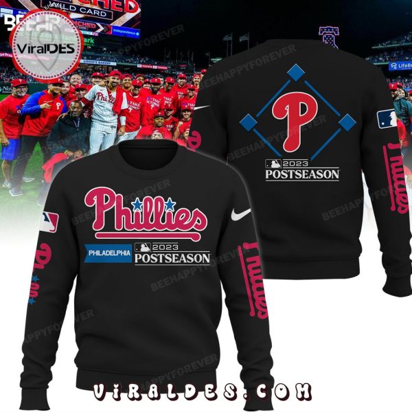 Philadelphia Phillies 2023 Take October Black Hoodie
