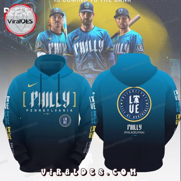 Philadelphia Phillies 2024 City Connect Limited Blue Hoodie