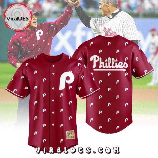 Philadelphia Phillies 2024 Luxury Red Jersey