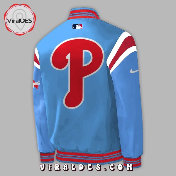 Philadelphia Phillies Believe Blue Baseball Jacket, Jogger, Cap