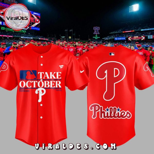 Philadelphia Phillies Fanatics Branded Red 2023 Postseason Jersey