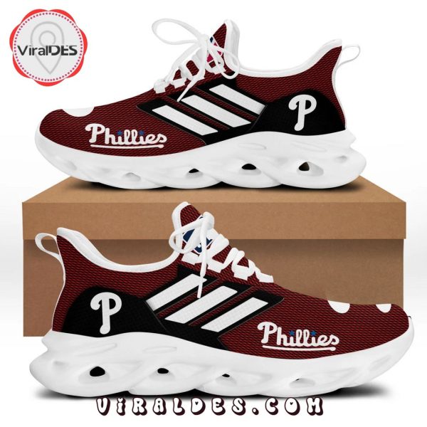 Philadelphia Phillies MLB Special Edition Black Max Soul Shoes