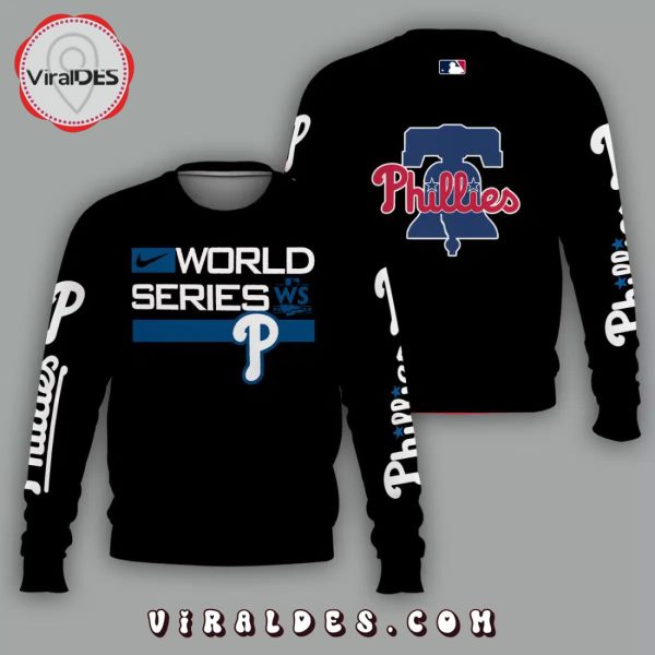 Philadelphia Phillies World Series 2024 Champions Black Hoodie