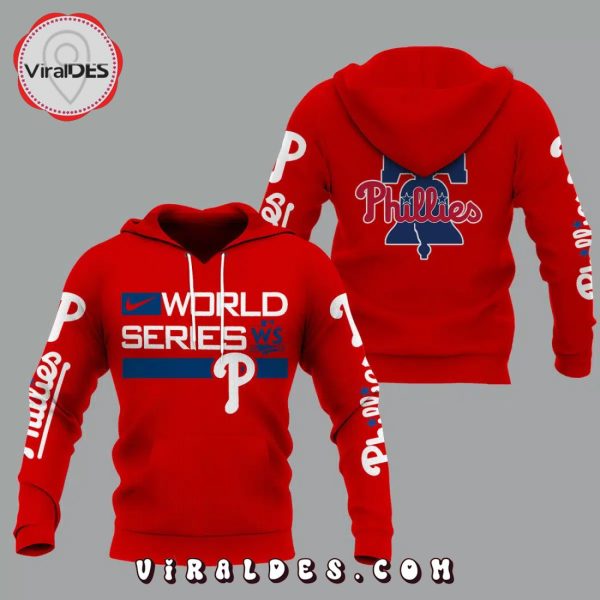 Philadelphia Phillies World Series 2024 Champions Red Hoodie