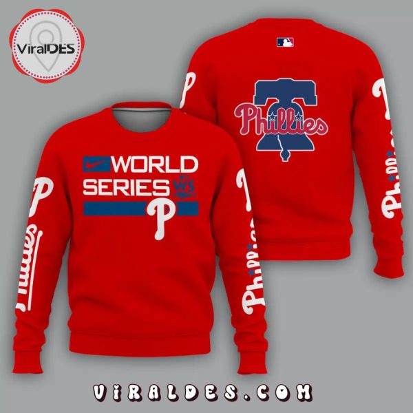 Philadelphia Phillies World Series 2024 Champions Red Hoodie