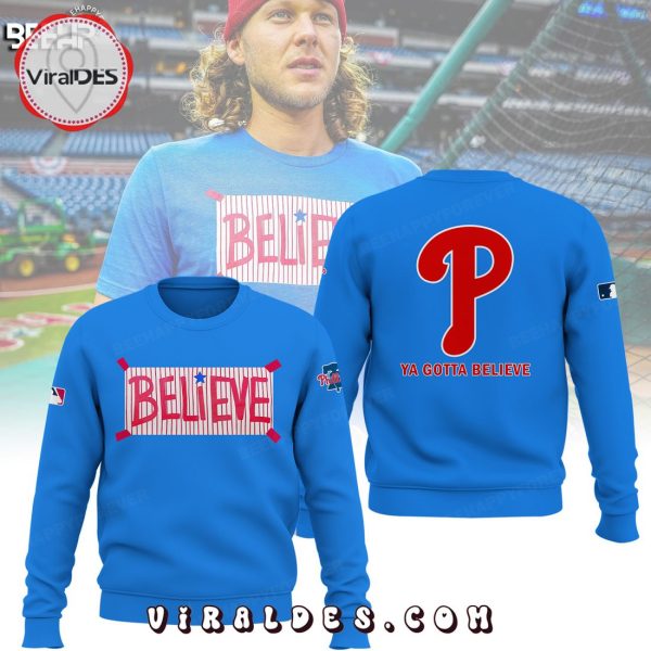 Philadelphia Phillies Ya Gotta Believe Blue Hoodie