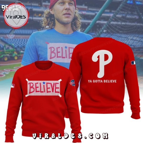 Philadelphia Phillies Ya Gotta Believe Red Hoodie