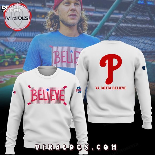 Philadelphia Phillies Ya Gotta Believe White Hoodie