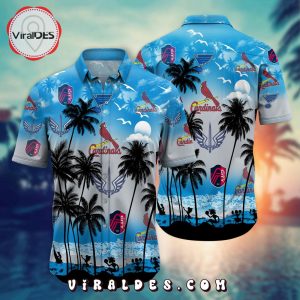 St. Louis Cardinals Beach Coconut Sports Hawaiian Shirt