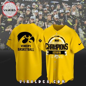 Limited Big Tournament Iowa Hawkeyes Champions Yellow Jersey