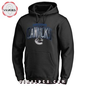2024 Limited Vancouver Canucks Hockey Black Hoodie