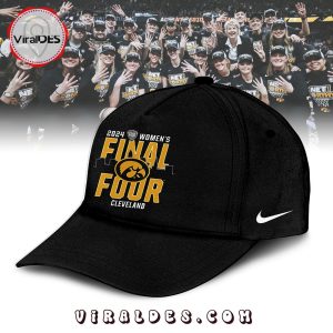 Iowa Hawkeyes Nike Basketball Final Champions Black Cap