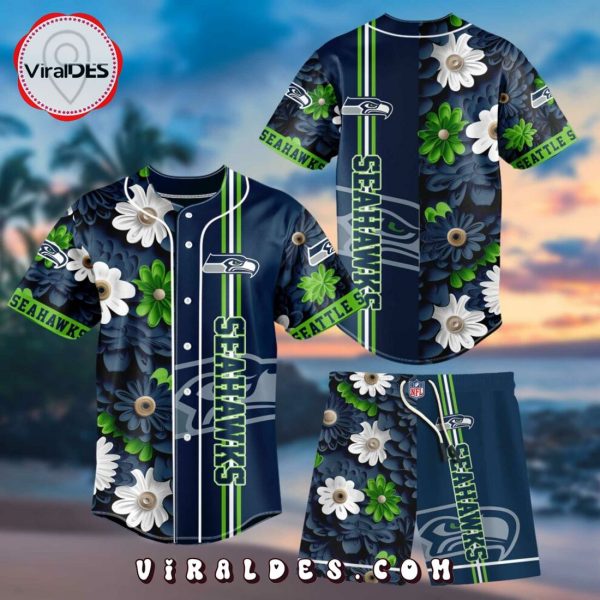 Seattle Seahawks NFL Baseball Jersey Set Trending 2024